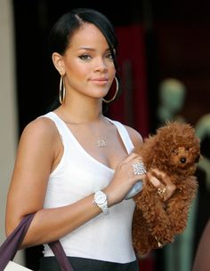 Rihanna dog