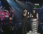 Good Charlotte presenting "Album of the year"