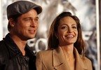Angelina Jolie & Brad Pitt @ Beowulf Premiere 1