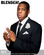 Jay-Z @ Blender Magazine decembrie 2007 - 1