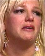 Britney Spears crying