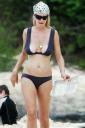 Uma Thurman costum de baie