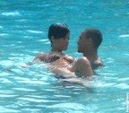 Poza zilei: Rihanna si Chris Brown