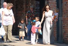 Angelina Jolie & Brad Pitt - baby pics