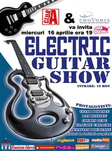 Recomandare: Electric Guitar Show - 16 aprilie