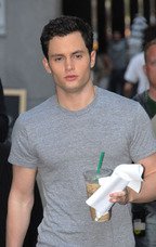 gossip girl, serena, dan, penn badgley, poze, poza, 