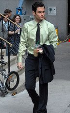 gossip girl, serena, dan, penn badgley, poze, poza, 
