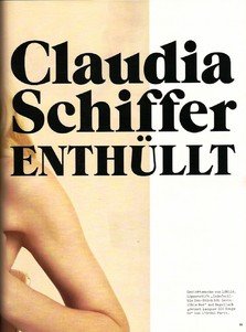 Poza zilei: Claudia Schiffer @ Vogue Germania