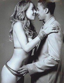 Poza zilei: Mariah Carey si Nick Cannon @ Elle
