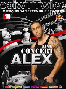 Concert Alex - Miercuri @ Club Twice