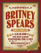 Britney Spears "Circus" afis promotional
