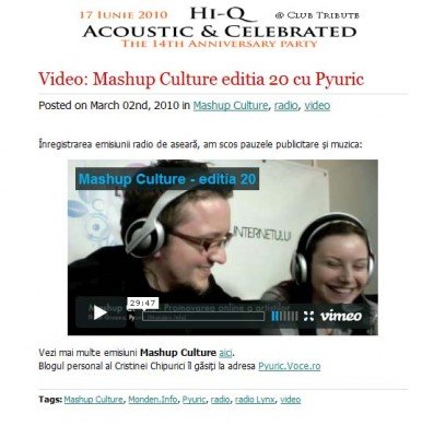 Mashup Culture