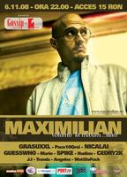 Lansare album Maximilian - "Volumu' la Maxim...ilian!"