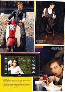 Ed Westwick & Leighton Meester @ Nikon
