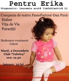 Concert Parazitii & Vita De Vie - pentru Erika