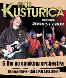 Diseara: concert Emir Kusturica, No Smoking Orchestra & Zdob si Zdub