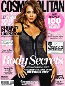 Poza zilei: Jessica Alba @ Cosmopolitan