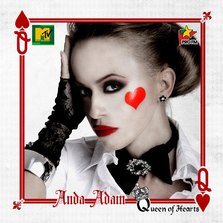 Concurs: album semnat Anda Adam - "Queen Of Hearts"