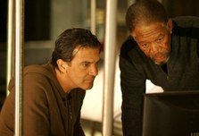 Antonio Banderas si Morgan Freeman @ "Hoti de onoare"
