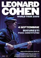 Leonard Cohen revine in Romania