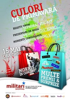 Concert Morris @ Militari Shopping