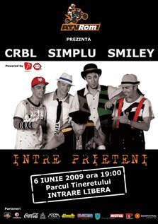 Concert Simplu, Smiley & CRBL @ ATVRom (6 iunie)