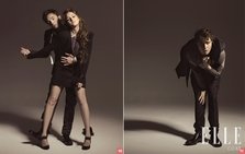 Leighton Meester & Ed Westick @ Elle Coreea