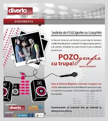 Conferinta de presa Crazy Win @ Diverta