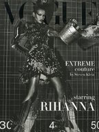 Poza zilei: Rihanna @ Vogue Italia (Septembrie 2009)
