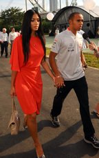 Nicole Scherzinger, Lewis Hamilton