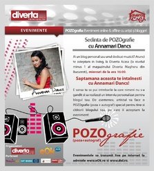POZOgrafie cu Annamari Dancs @ Diverta 