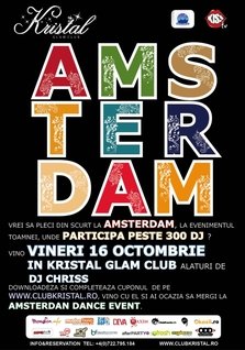 Kristal Glam Club te trimite la Amsterdam Dance Event