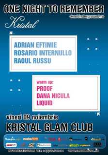 One Night to Remember @ Kristal Glam Club