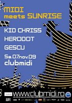 Kid Chriss, Herodot & Gescu @ Club Midi Cluj-Napoca (concurs)