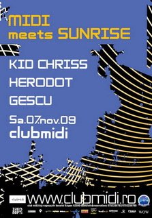Kid Chriss, Herodot & Gescu @ Club Midi Cluj-Napoca (concurs)