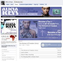 Alicia Keys - The Element Of Freedom (Premiera Facebook)