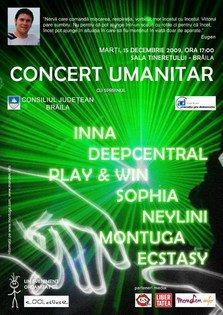 Concert umanitar: Sa-l ajutam pe Eugen