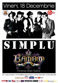 Concert Simplu @ Club Bamboo