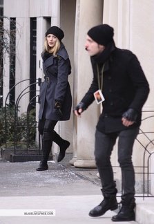 Poze filmari Gossip Girl (11 ianuarie 2010)