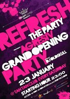 Concurs: 3 invitatii duble @ Refresh Party (23 ianuarie)
