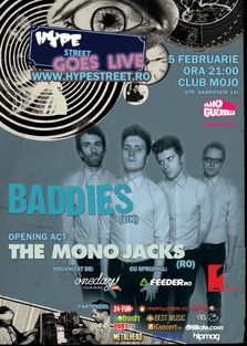 Baddies (concert 5 februarie @ Bucuresti)