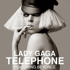 Coperta single "Telephone" Lady Gaga feat. Beyonce