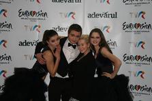Poze Catalin Josan & Xonia @ panou Eurovision