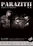 Concert Parazitii @ Turabo Society Club – Vineri, 19 februarie