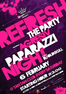 Refresh Party @ club Tan Tan - 6 februarie