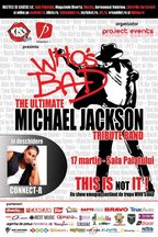 Concurs! Castiga bilete duble la concert tribut Michael Jackson by Who's Bad