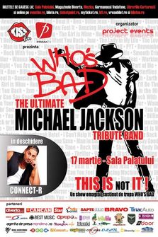 Concurs! Castiga bilete duble la concert tribut Michael Jackson by Who's Bad