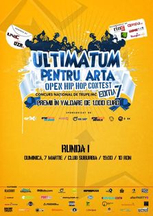 Ultimatum pentru Arta – Open Hip Hop Contest (editia 7)