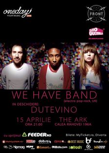 OneDay Live prezinta: We Have Band live @ Front/The Ark