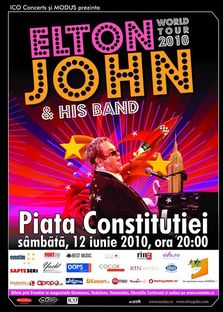 Elton John live @ Bucuresti (12 iunie 2010)